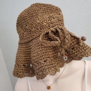 Unique Brown Paper Hat